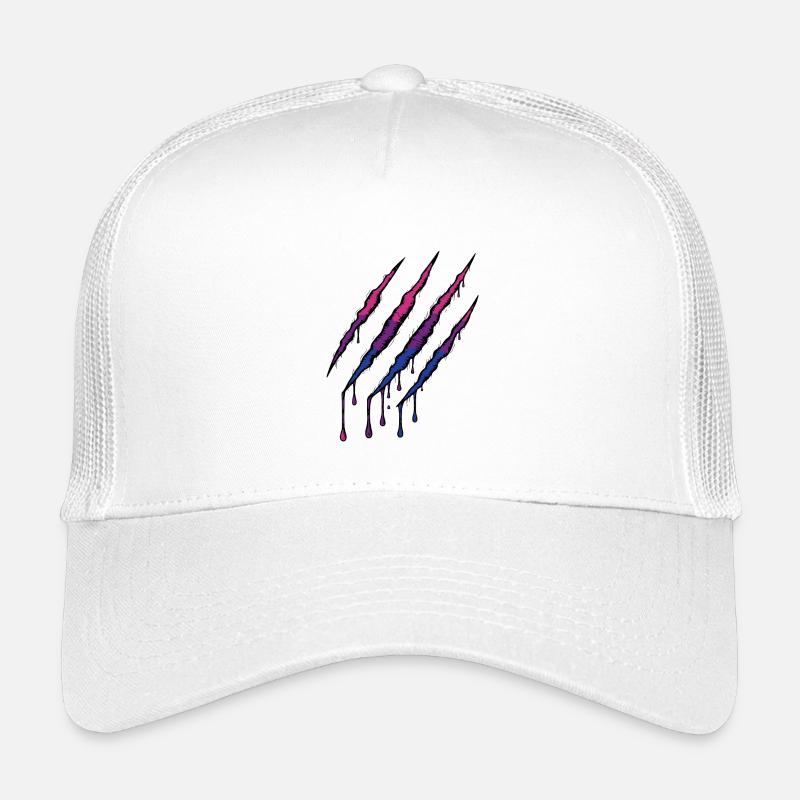 Bi Pride Claw - Drapeau bisexuel Griffe Casquette trucker enfant