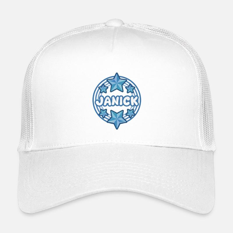 Geschenk für Janick Kinder Trucker-Cap