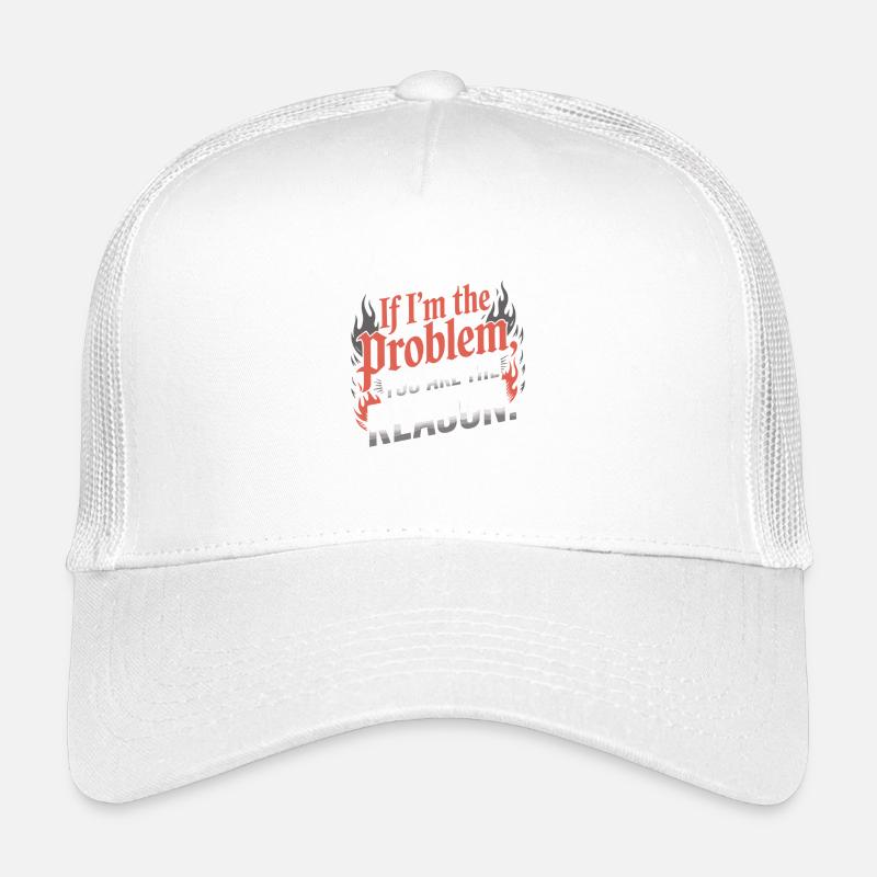 If I'm The Problem You Are The Reason Resilience Kids’ Trucker Cap