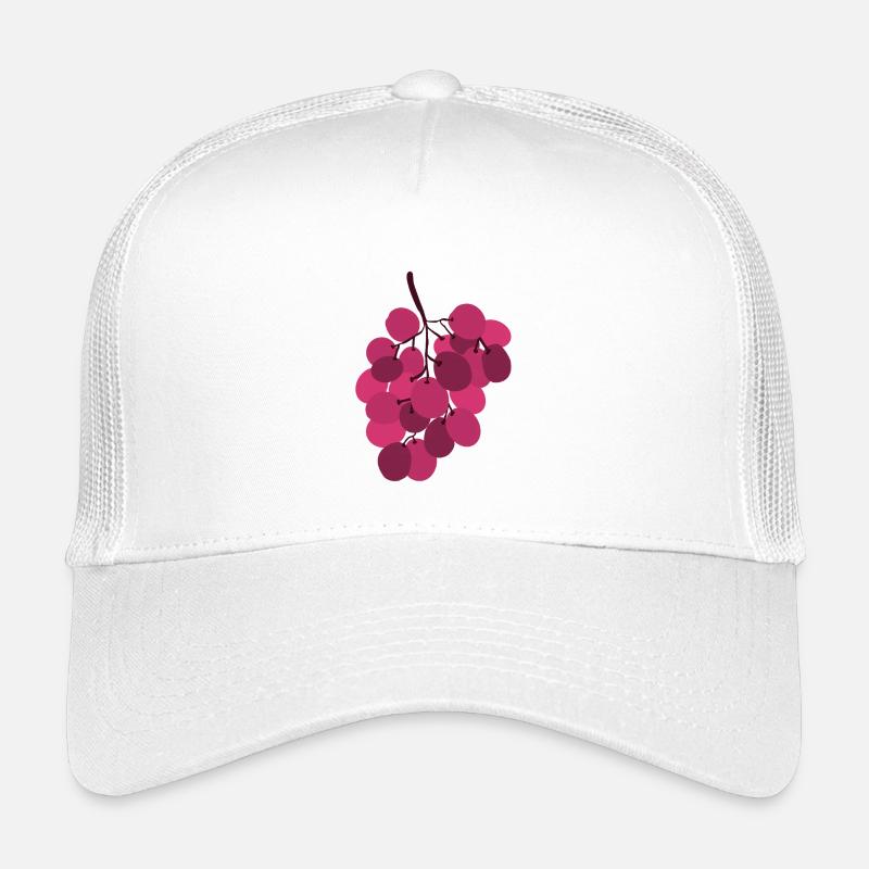 grappe de raisins rose vif Casquette trucker enfant