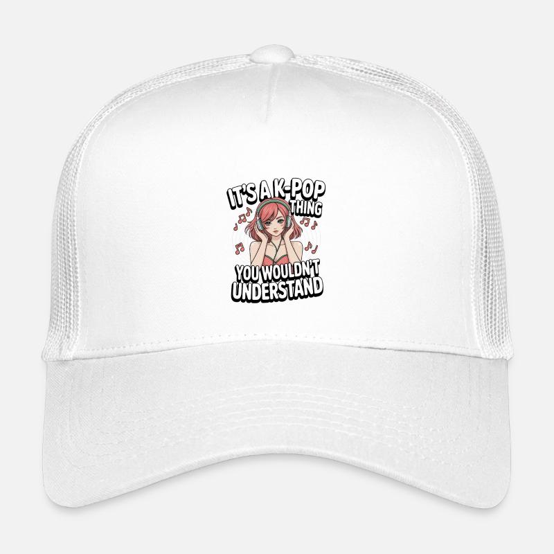 K-Pop Chose Drôle Corée Musique Anime Casquette trucker enfant