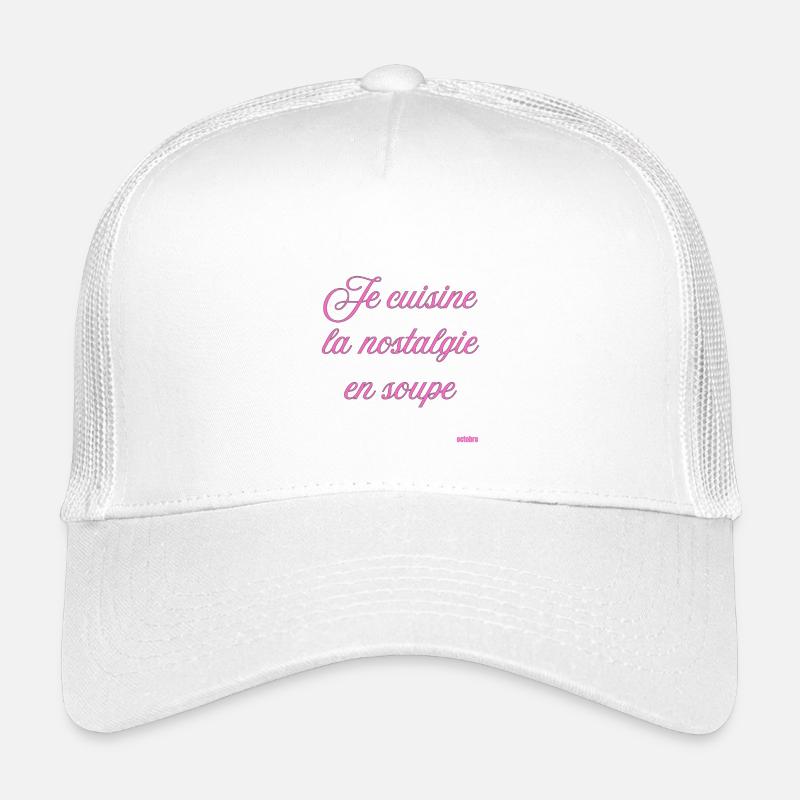 Nostalgie-Suppenkochen - Kinder Trucker-Cap - Weiß