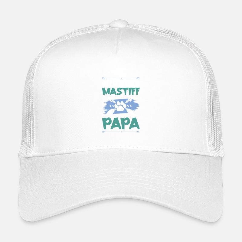 papa chien mastiff Casquette trucker enfant