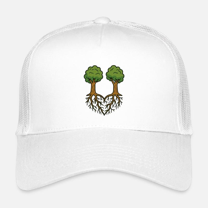 Gemeinsam verwurzelt - Kinder Trucker-Cap - Weiß