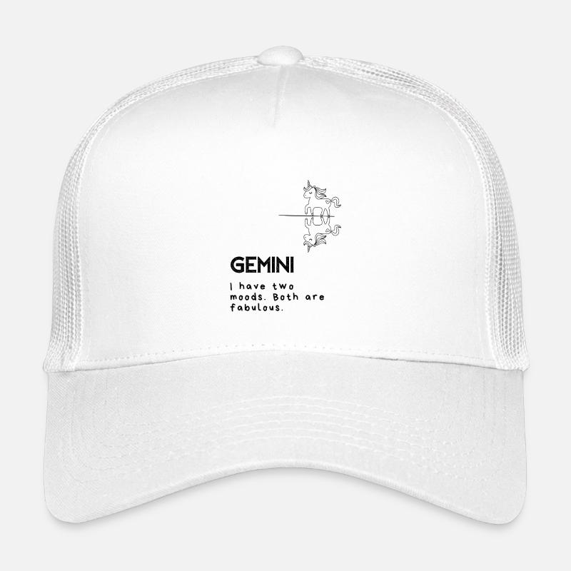 Dessin animé drôle de Gémeaux - Double Trouble Casquette trucker enfant