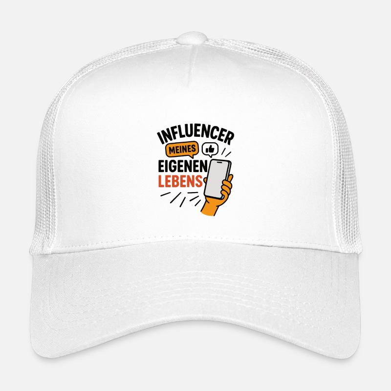 Influencer meines eigenen Lebens - Kinder Trucker-Cap - Weiß