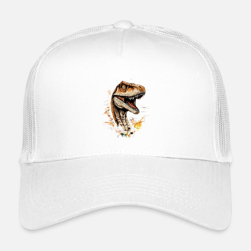 Raptor Velociraptor Dinosaur Dino Raptors Kids’ Trucker Cap