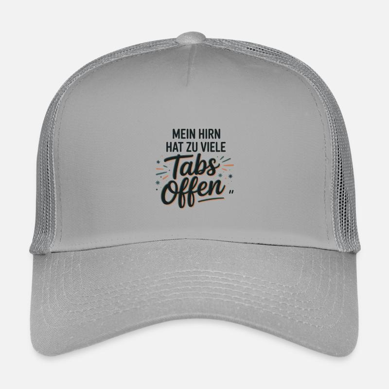 My brain has too many tabs open Kids’ Trucker Cap