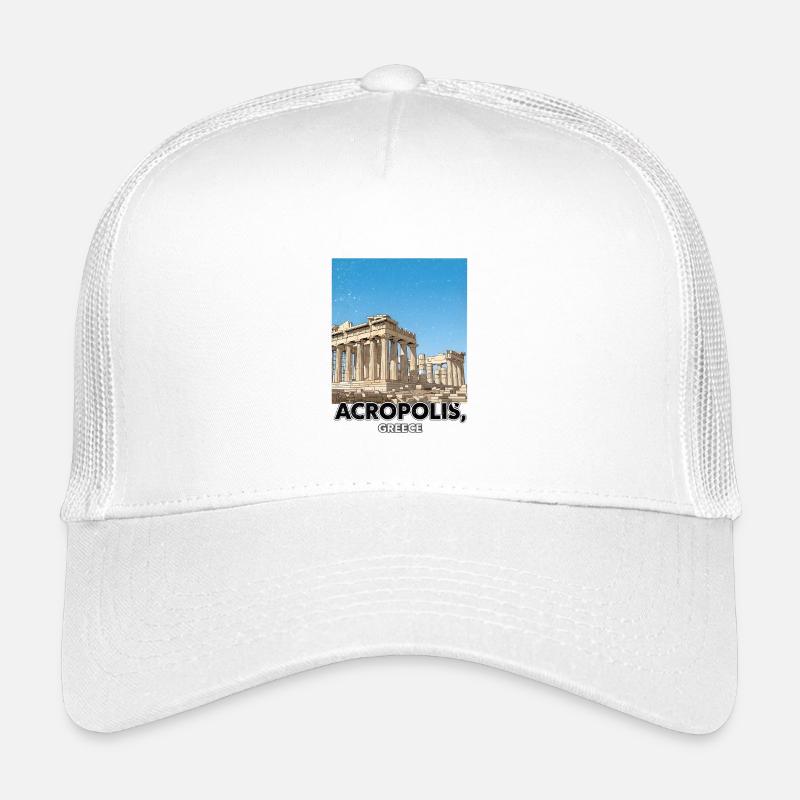 Acropole Grèce Affiche Casquette trucker enfant