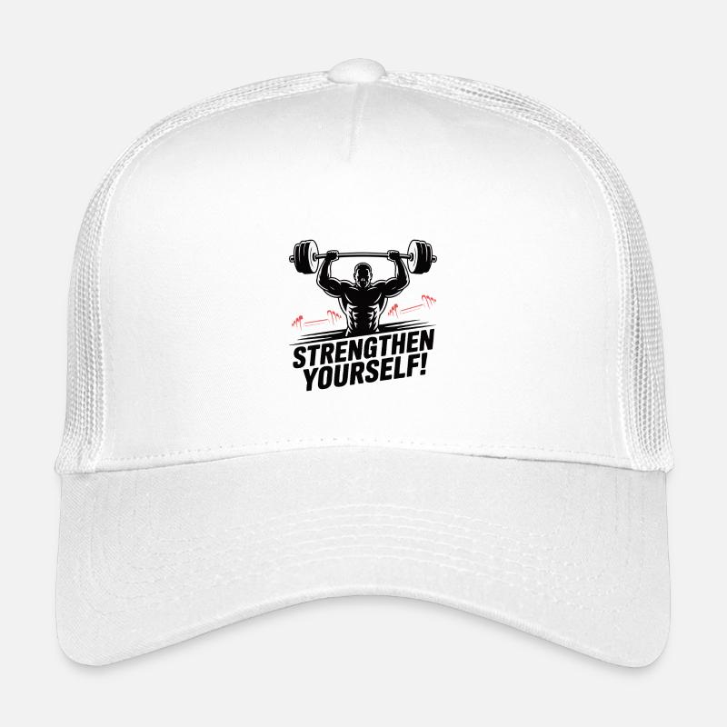 Strength Lifter Emblem Kids’ Trucker Cap