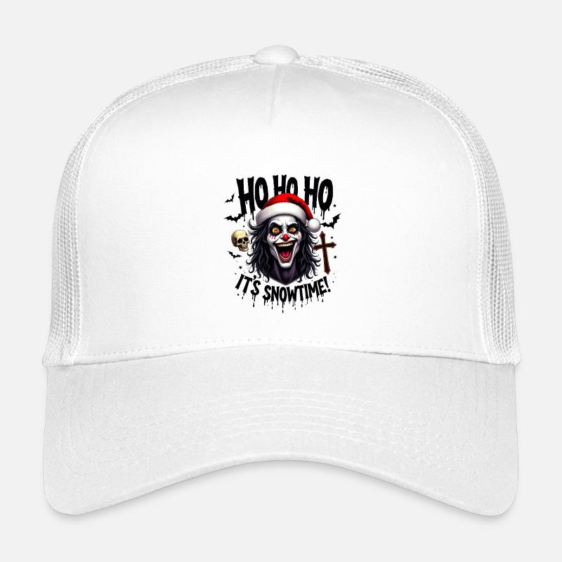 Psycho Clown Santa Horror Kinder Trucker-Cap