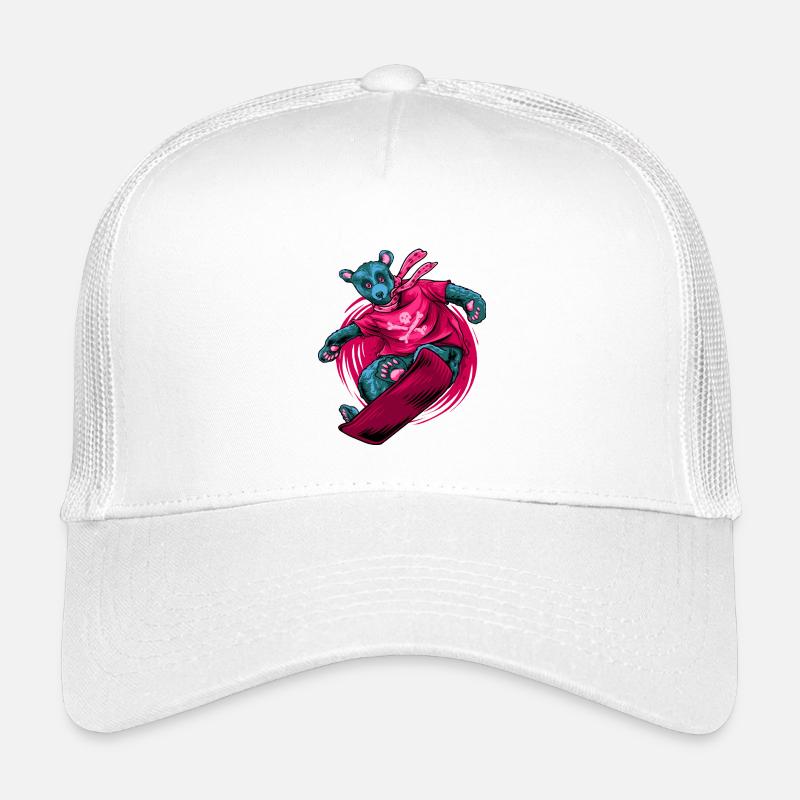 Ours des neiges Casquette trucker enfant