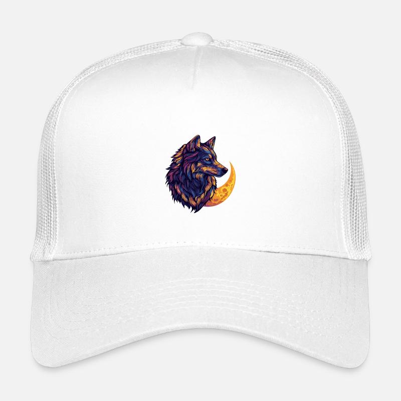 Wolf Moon Kids’ Trucker Cap