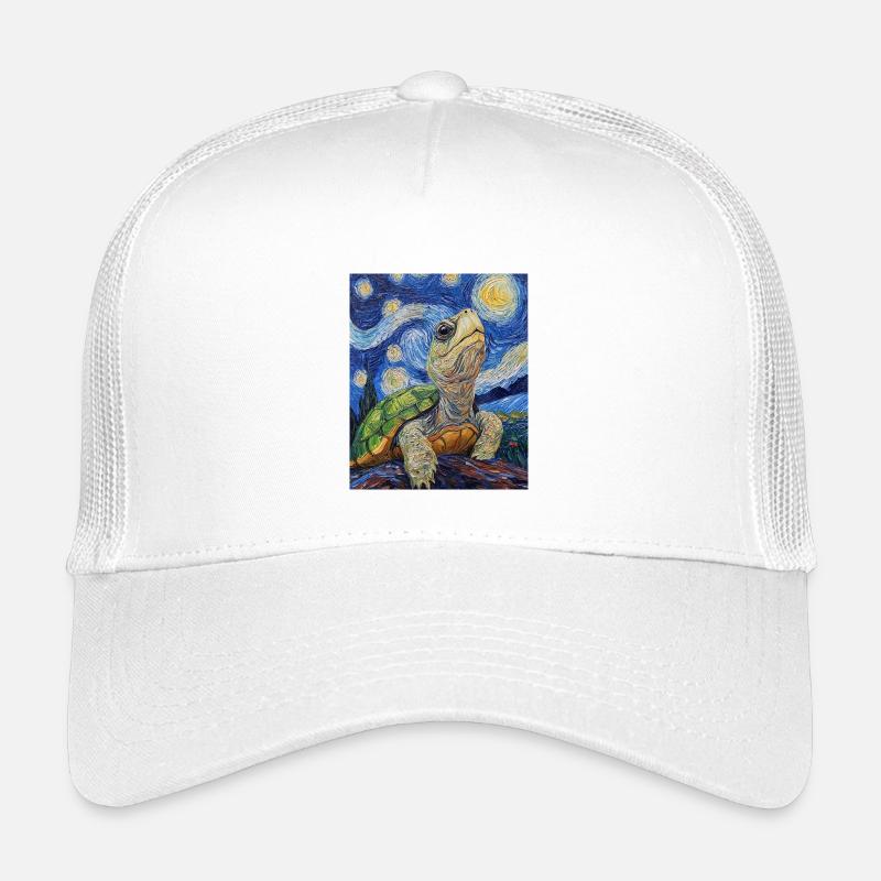 Schildkröte Van Gogh Style Kinder Trucker-Cap