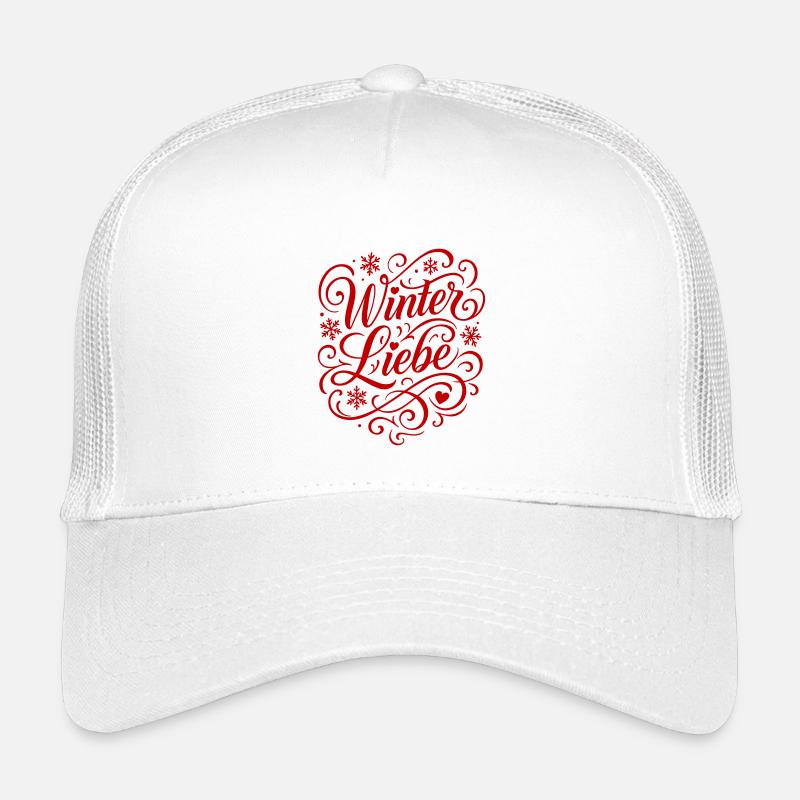 Winter Love Saying Kids’ Trucker Cap