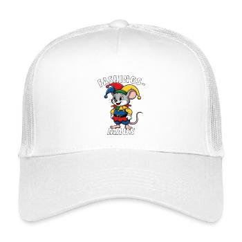 CARNIVAL MOUSE - Kids’ Trucker Cap - white - Front