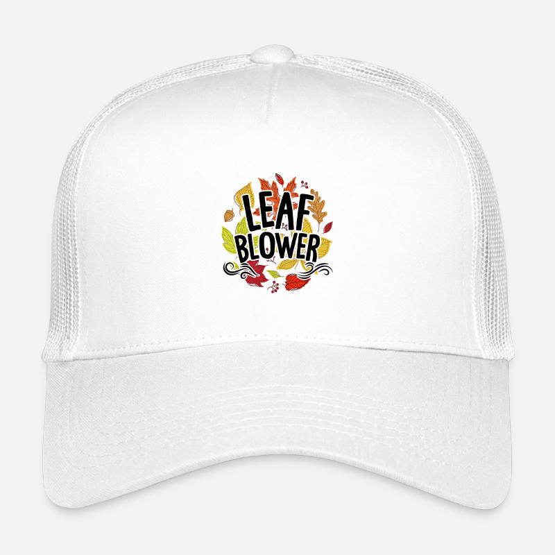 Leaf Blower Autumn Tee Kids’ Trucker Cap