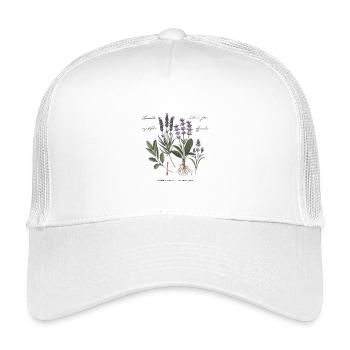 Herbes médicinales botaniques - Casquette trucker enfant - blanc - Devant