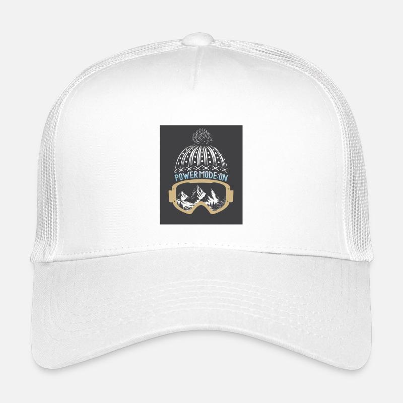 Powder Mode: ON – Ski & Snowboard Design Kids’ Trucker Cap
