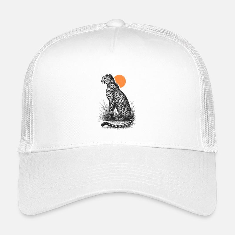 Cheetah at sunset Kids’ Trucker Cap