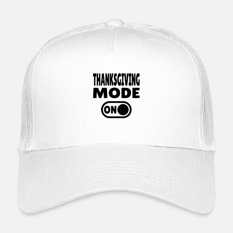 Thanksgiving Mode ON Kinder Trucker-Cap