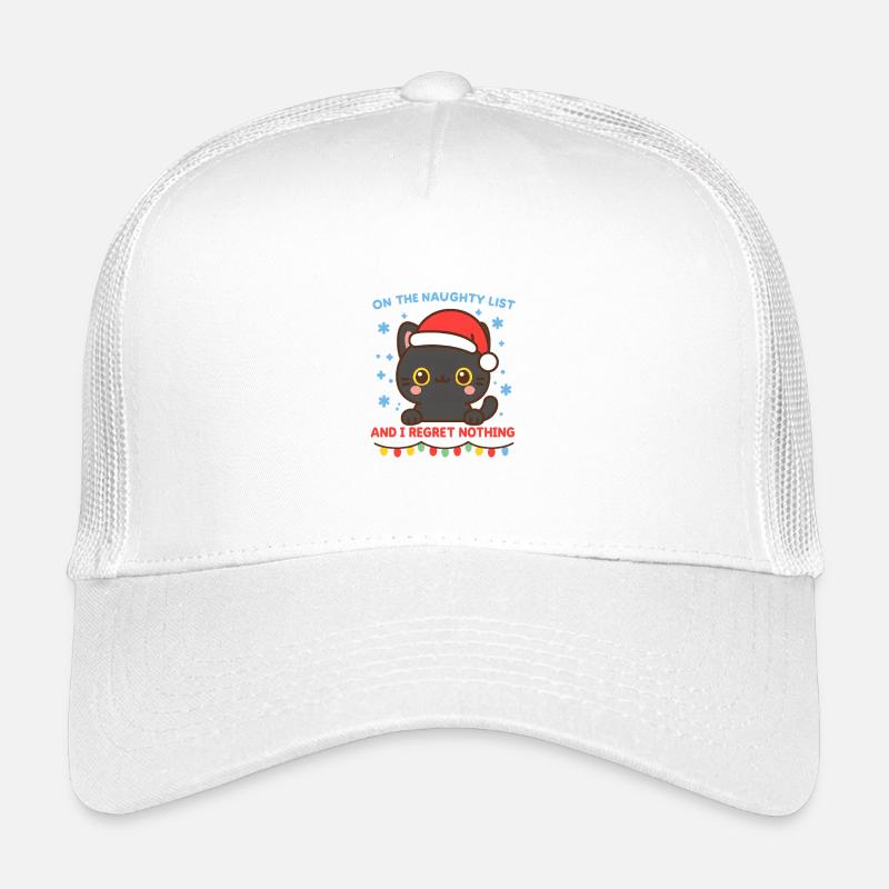 Chat dans la liste des vilains du chapeau du Père Noël, Noël Casquette trucker enfant