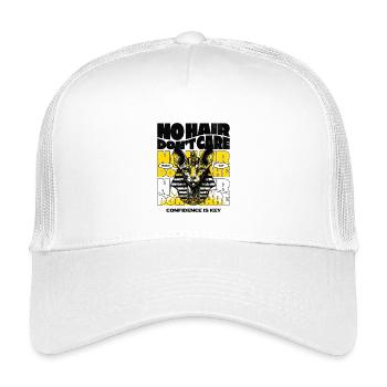 No Hair Dont Care Sphynx Cat  - Kids’ Trucker Cap - white - Front