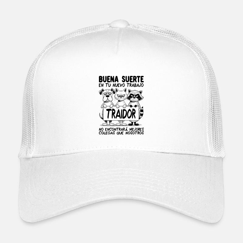 Adieu Collègue Casquette trucker enfant