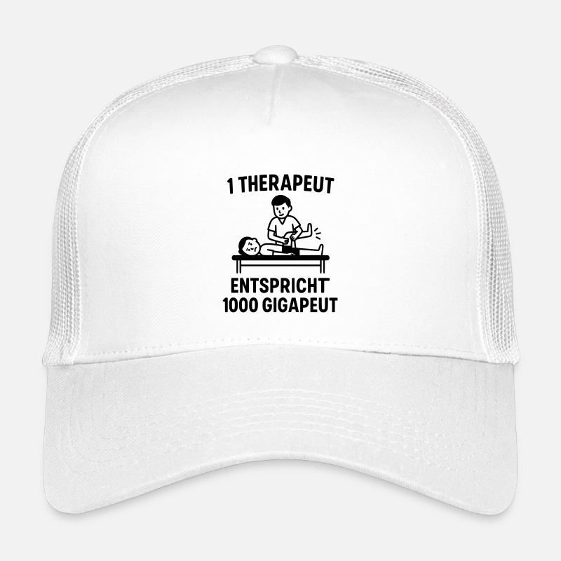 witziger physio spruch therapeut gigapeut Kinder Trucker-Cap