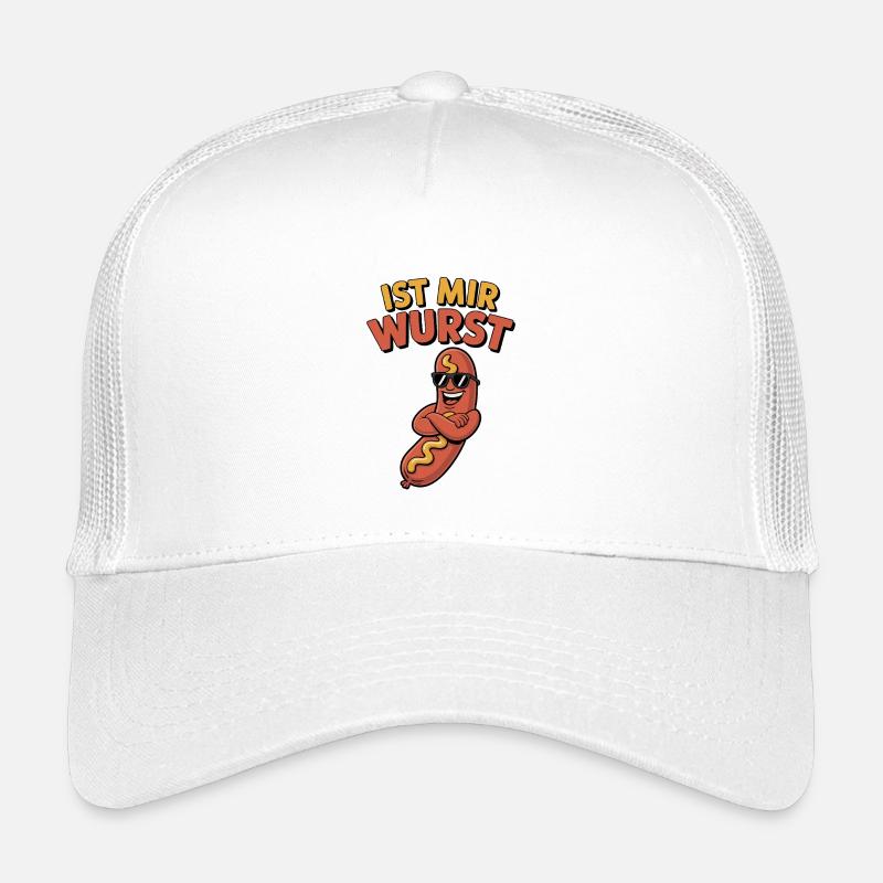 Ist mir Wurst – coole Wurst mit Spruch Kinder Trucker-Cap