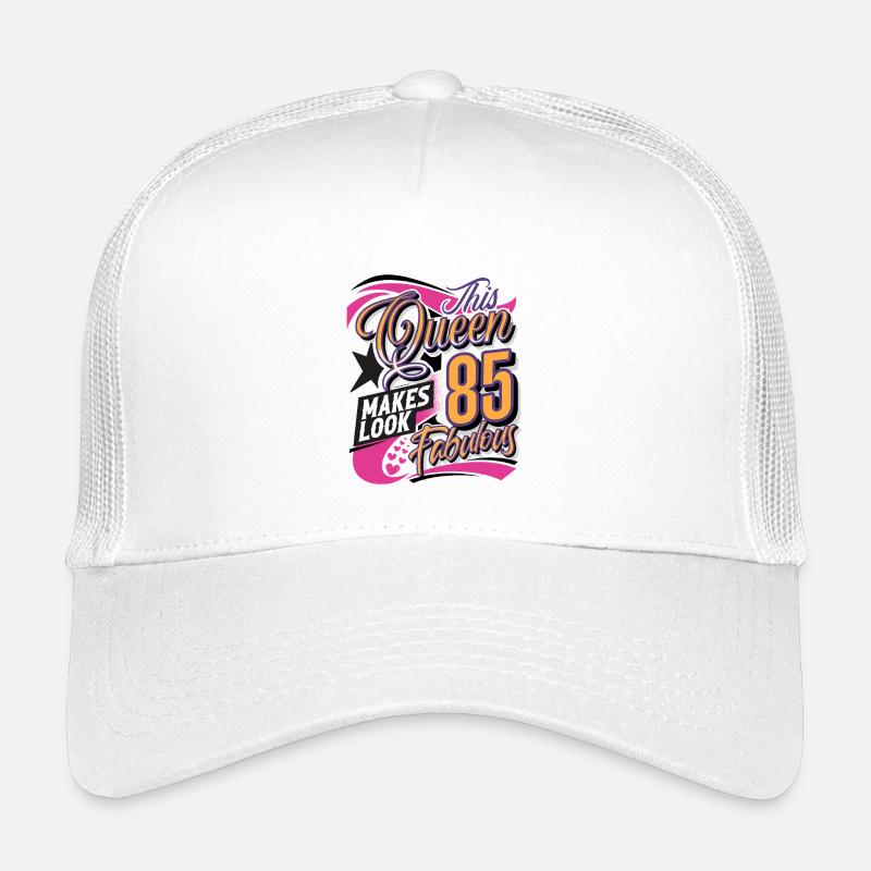 85. Geburtstag Queen Frauen Kinder Trucker-Cap