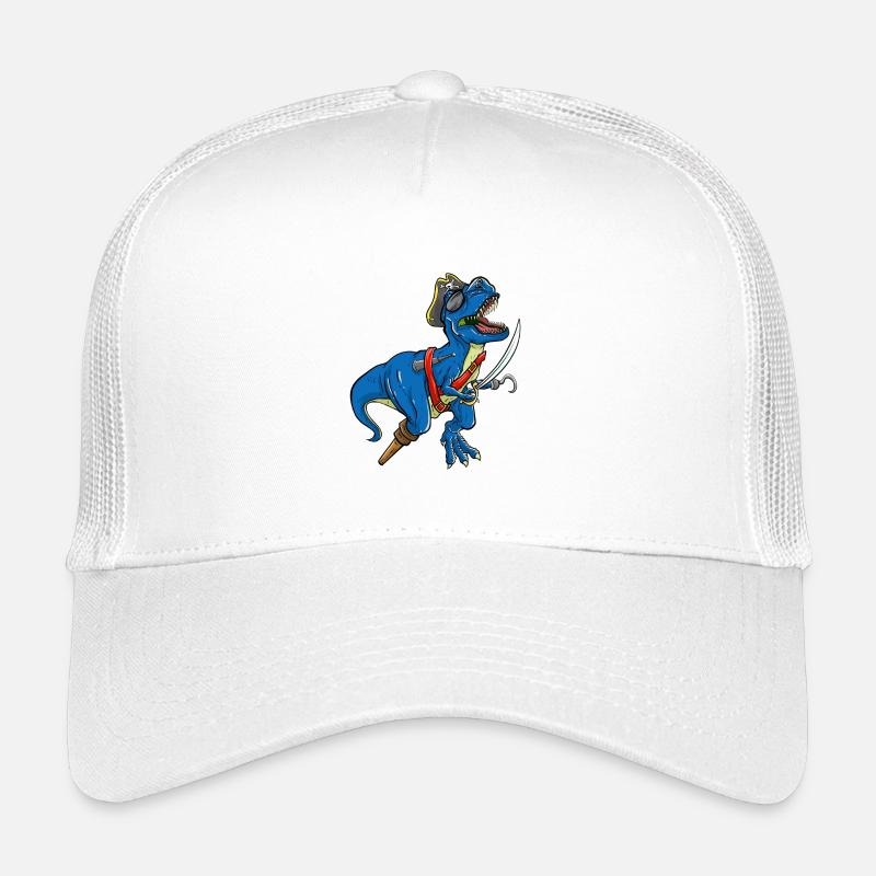 Pirate T-Rex Warrior Epic Dinosaur Adventure Tee Kids’ Trucker Cap