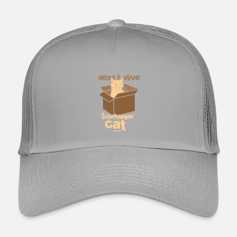 Schrödingers Katze Kinder Trucker-Cap
