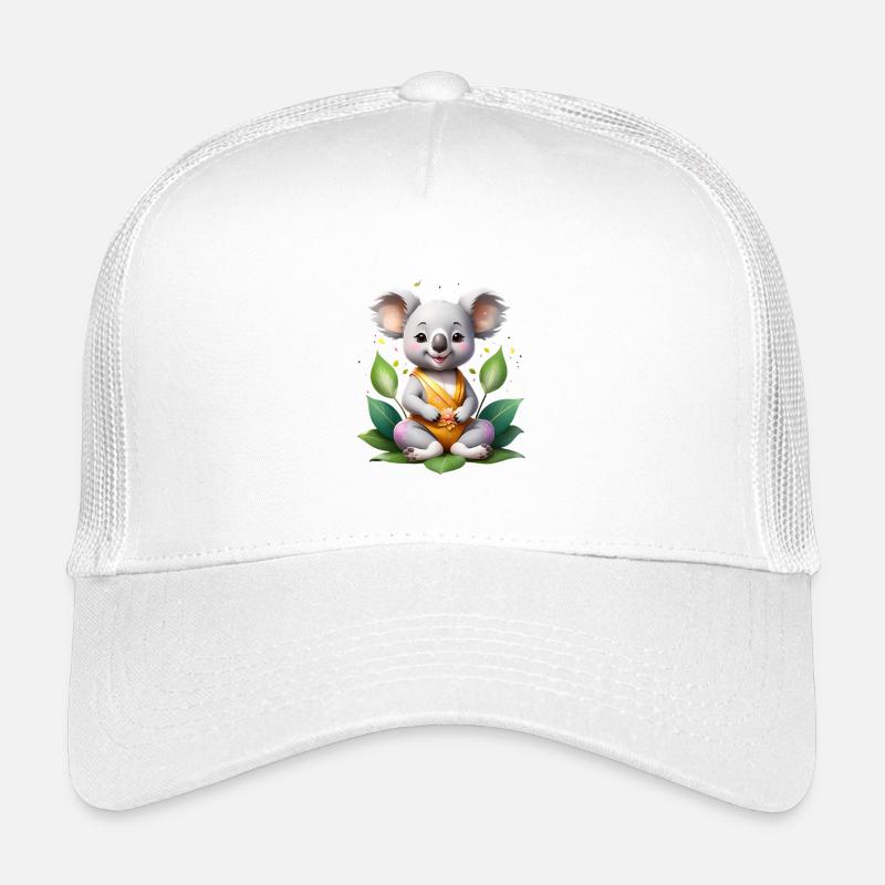 Kleiner Koala im Blätterkreis Kinder Trucker-Cap