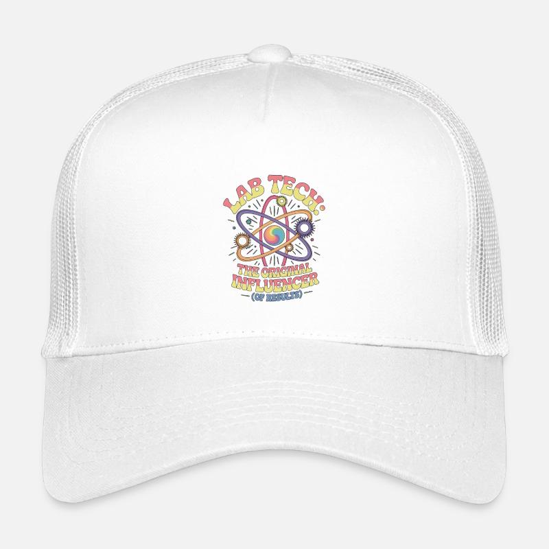 Lab Tech The Original Influencer Lab Scientist Kinder Trucker-Cap