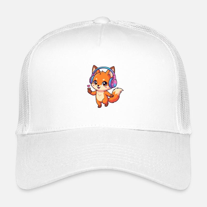Fox Music Kopfhörer Kinder Trucker-Cap