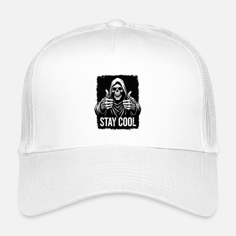 Reste calme, Crâne de la Faucheuse Casquette trucker enfant