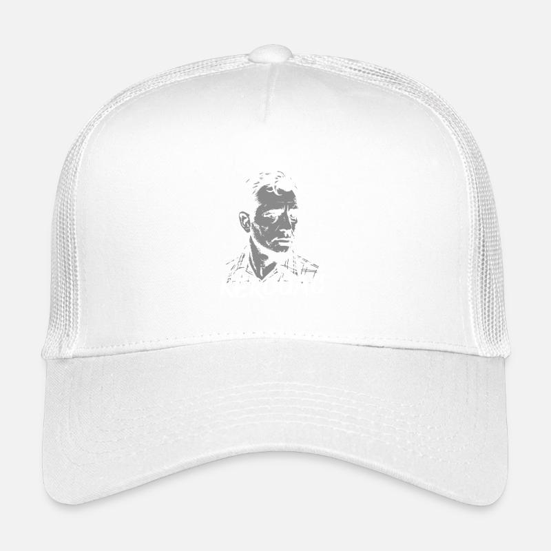 Jack Kerouac Porträt Kinder Trucker-Cap