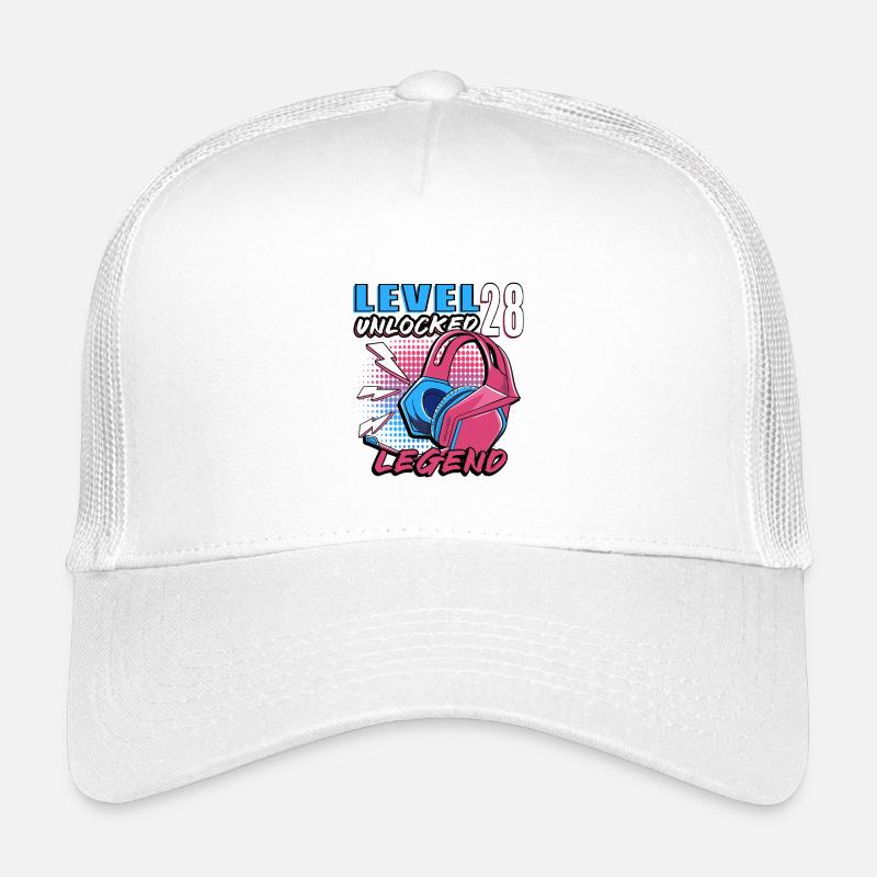 Level 28 Unlocked Legend Kinder Trucker-Cap