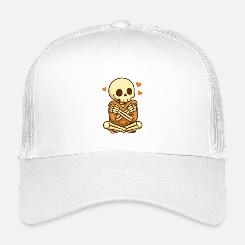 Self Hug Skeleton – Cozy Selflove Kids’ Trucker Cap