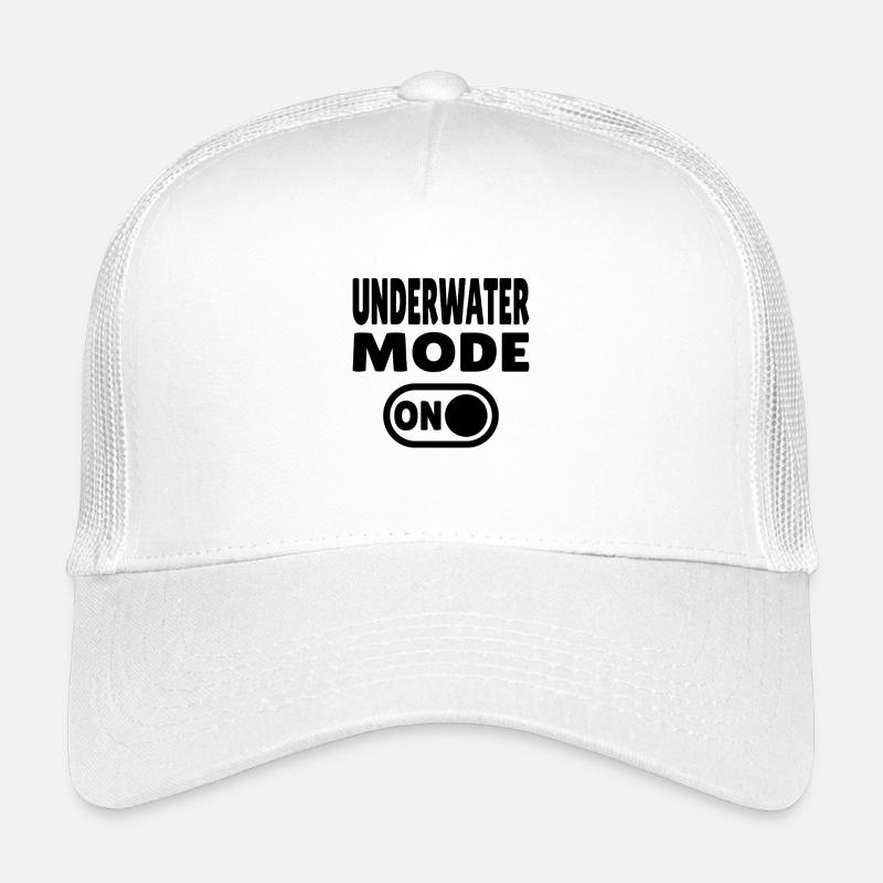 Underwater Mode ON  Kinder Trucker-Cap