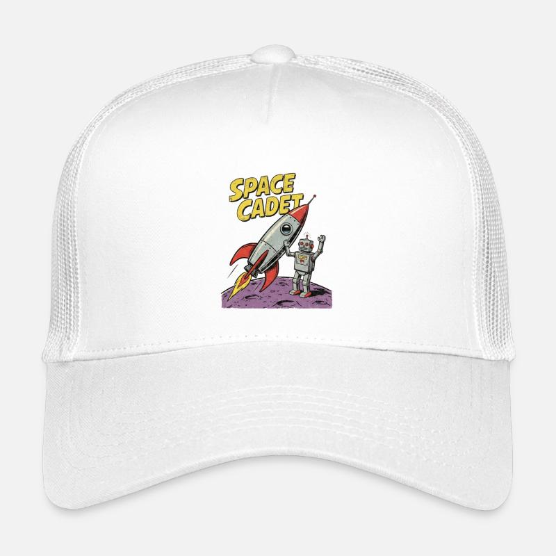 Space Cadet Robot Adventure Kids’ Trucker Cap
