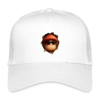 Mushroom Mushrooms - Kids’ Trucker Cap - white - Front