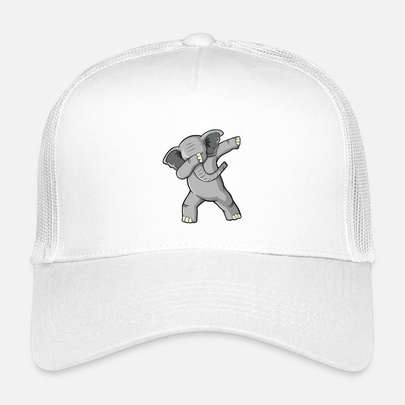Dabbing Elephant Funny Dab Dance Cute Safari Anima Kids’ Trucker Cap