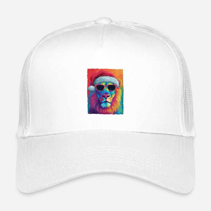 Portrait de Noël du Lion Casquette trucker enfant