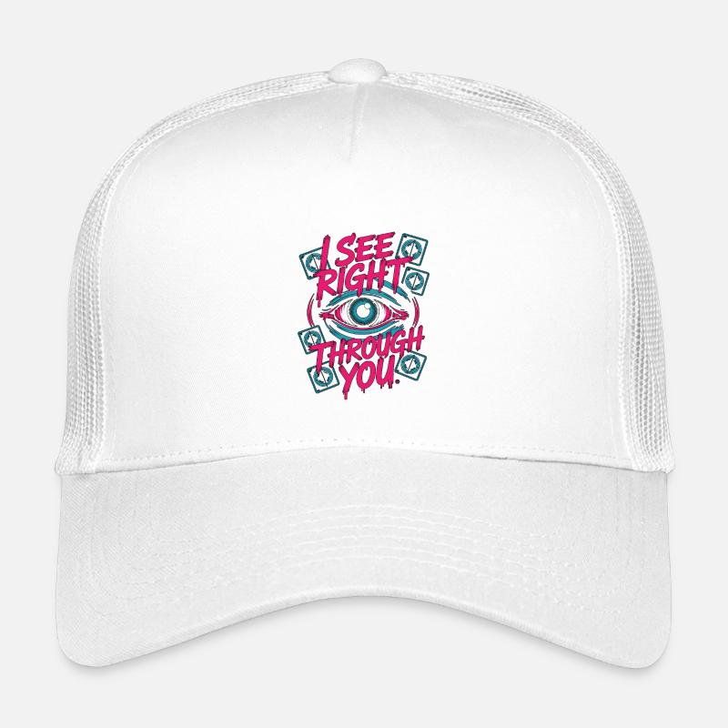 MRI Tech I See Right Through You Radiologist Kids’ Trucker Cap