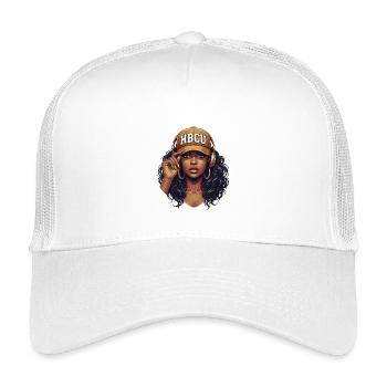 HBCU – African Roots Black Excellence Pride - Casquette trucker enfant - blanc - Devant
