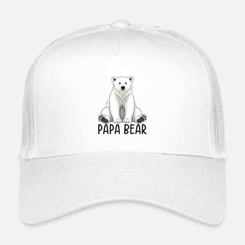 Papa Ours Casquette trucker enfant