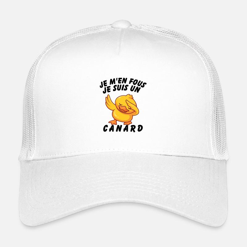 I don't care, I'm a duck Kids’ Trucker Cap