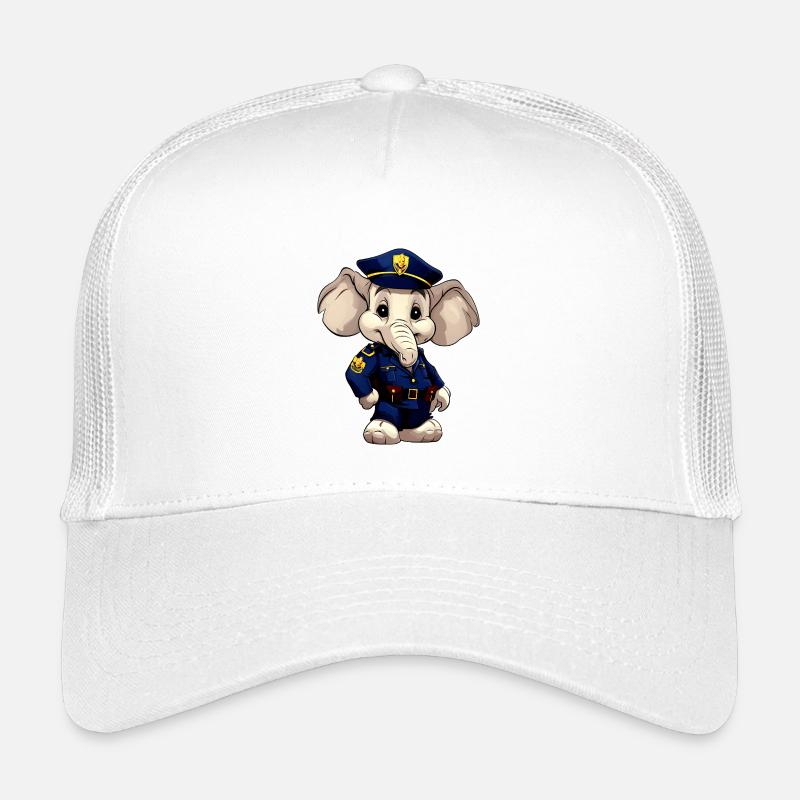 Police des éléphants Casquette trucker enfant